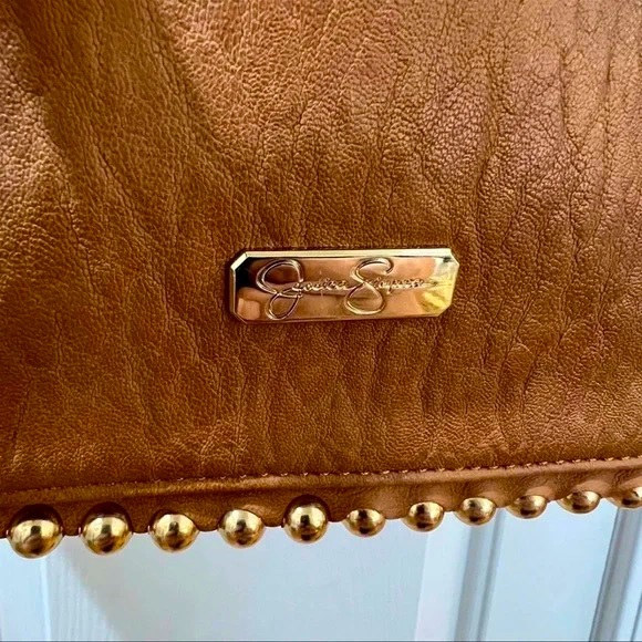 Jessica Simpson | Cognac Camille Four-Poster Shoulder Bag